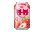 해태htb, 딸기가 씹히는 과일음료 ‘딸기 봉봉’ 출시