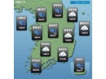 [오늘날씨] 전국 비소식...서울·경기·강원 일부 돌풍동반 강한 비
