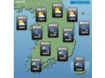 [오늘날씨] 전국 흐리고 제주부터 비 확대...낮 최고 25도