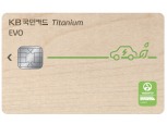 KB국민카드, ESG 특화 상품 ‘KB국민 EVO 티타늄 카드’ 출시