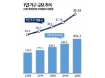1인 가구 900만 시대, 지난해 소형 아파트 거래량 46% 급증
