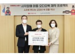 롯데홈쇼핑, 시각장애 아동 음성도서 기금 7000만원 전달