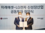 LG전자-미래에셋그룹, 1000억 규모 투자펀드 조성