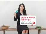 BC카드, 케이뱅크와 첫 PLCC 선보인다…최대 12만원 혜택 제공