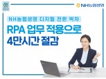 NH농협생명, RPA 도입…4만 시간 절감