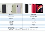 갤럭시S21 FE vs 아이폰SE3, 연초 중저가폰 대결