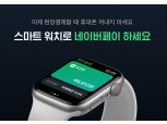 스마트워치 전용 ‘네이버페이 워치앱’ 출시…3분기중 카드 결제 연동