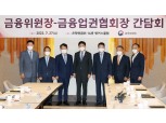 금융협회장 만난 김주현 금융위원장 “민생대책 협력해달라” 당부