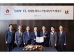 '신세계 유니버스'-'디지코 KT' 만났다…멤버십·물류·부동산 등 5개 분야 협력