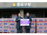 대상㈜, 설 맞아 종로구 취약계층에 7000만원 상당 선물세트 전달