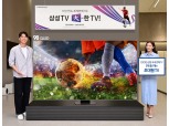삼성전자 "올해 국내 TV 판매 3대 중 1대는 초대형"