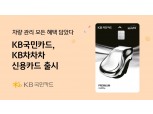 KB국민카드, 차량 특화서비스 모두 담은 ‘KB차차차 신용카드’ 출시