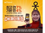 OK저축은행, 최고 연 7% 금리 제공 ‘OK페이통장’ 출시