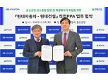 현대차, 울산공장 태양광 64MW 조달...현대건설과 전력구매계약