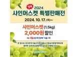농협, 포도 소비촉진 상생 할인행사 실시