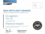 CJ대한통운 지속가능보고서, 美 LACP '스포트라이트 어워즈' 대상