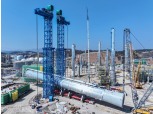 현대건설, 샤힌프로젝트 현장에 50층 높이 초대형 석화설비 설치