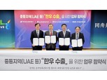농협경제지주, '중동지역 한우 수출 위한 업무 협약식' 개최