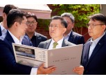 정경구 HDC현대산업개발 사장, 용산정비창 전면1구역 현장 방문