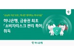 하나은행, 금융권 최초 ‘소비자리스크관리 특허’ 취득…투자안정성 입증