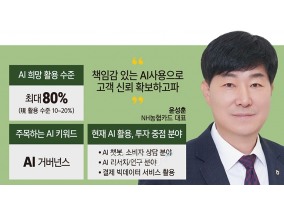 윤성훈 NH농협카드 대표 “책임감 있는 AI 활용해 고객 신뢰 확보하겠다” [AI혁명이 금융을 바꾼다 (5)]