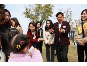 박강수 마포구청장, 마포 꼬꼬마 대장 축제 참석