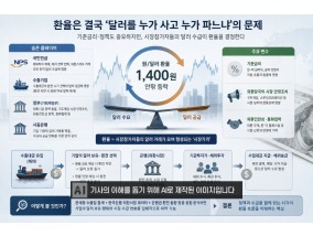 환율을 움직이는 숨은 플레이어들…한국은행만 봐선 안 되는 이유